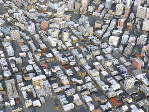 City 117 3D Model
