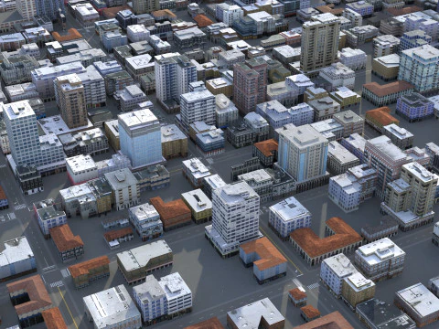 City 117 3D Model