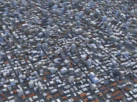 City 117 3D 模型