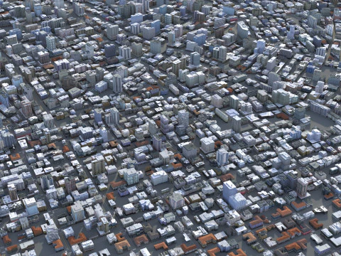 City 117 3D Model