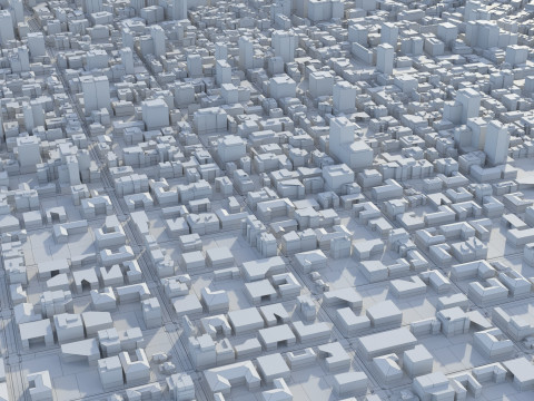 City 117 3D 模型