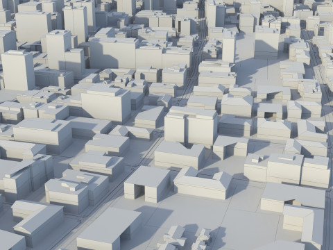 City 117 3D 模型