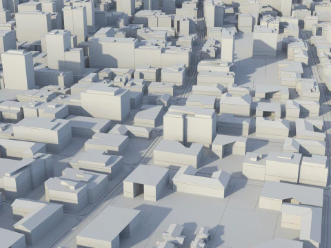 City 117 3D Model