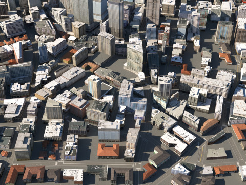 City 118 3D Model