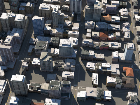 City 118 3D Model