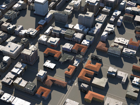 City 118 3D Model