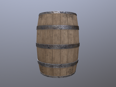 Barrel 02 Modèle 3D