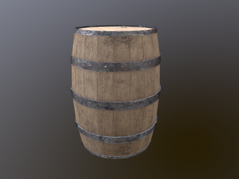 Barrel 02 Modèle 3D