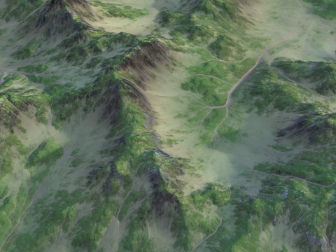 Landscape 134 Model 3D