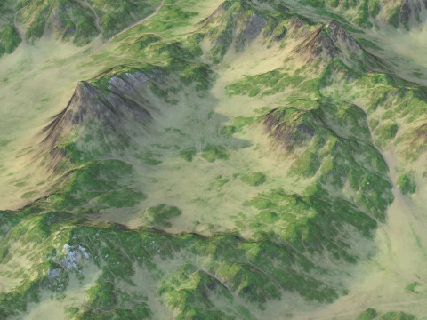 Landscape 134 3D Model