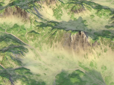 Landscape 134 3D Model