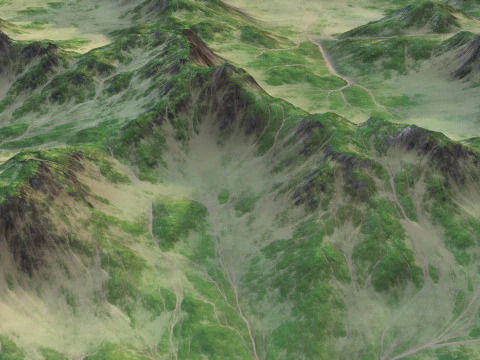 Landscape 134 3D Model