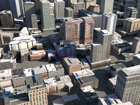 City 119 3D Model