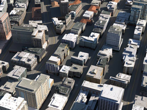 City 119 3D Model