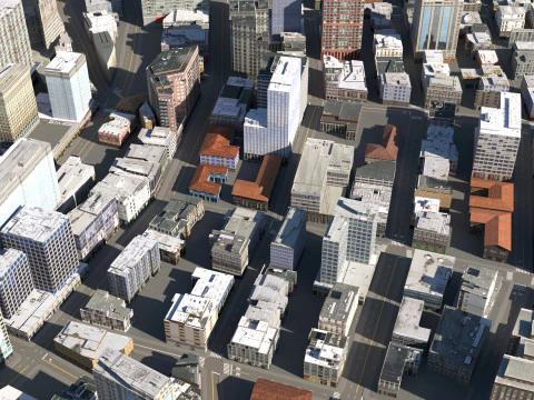 City 119 3D Model