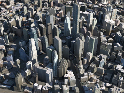 City 119 3D Model