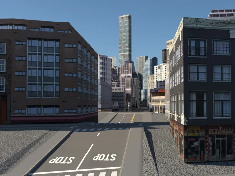 City 119 3D Model