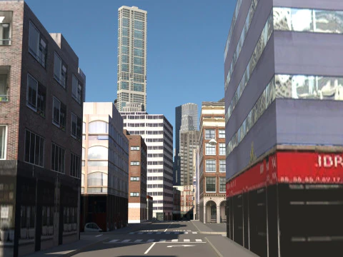City 119 3D Model