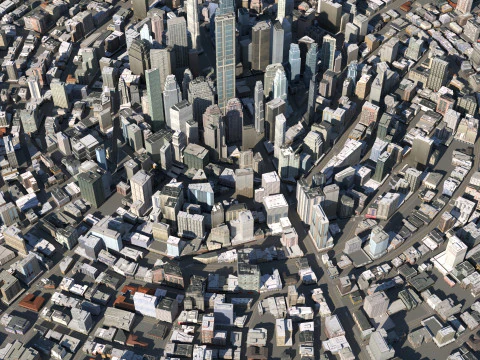 City 119 3D Model