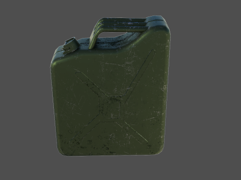 Fuel canister 01 3D Модель