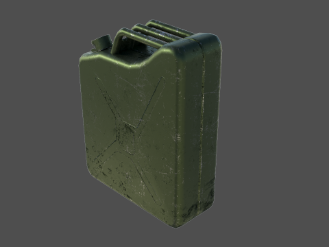 Fuel canister 01 3D Модель