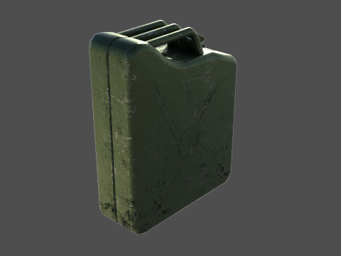 Fuel canister 01 3D Модель
