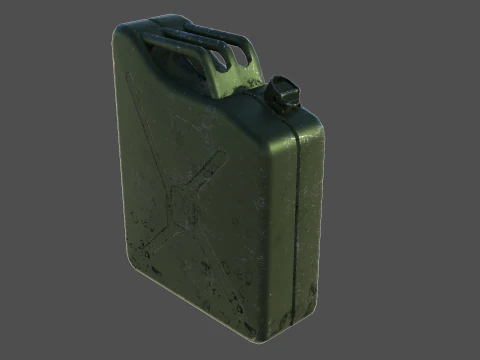 Fuel canister 01 3D Model
