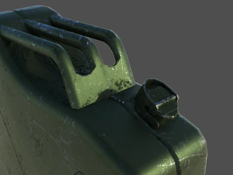 Fuel canister 01 3D Model