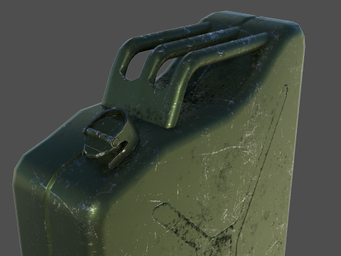 Fuel canister 01 3D Модель