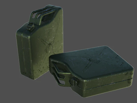 Fuel canister 01 3D Model