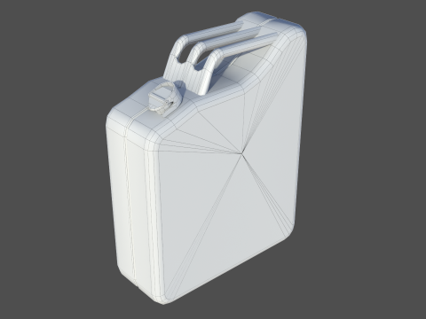 Fuel canister 01 3D Модель