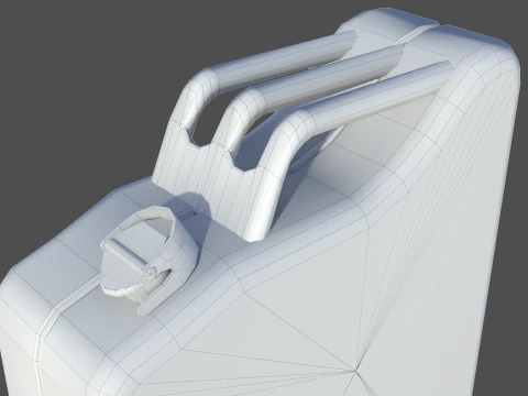 Fuel canister 01 3D Model