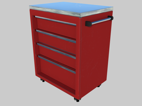 Tool box 01 3D Модель