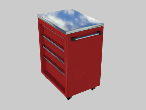Tool box 01 3D Model