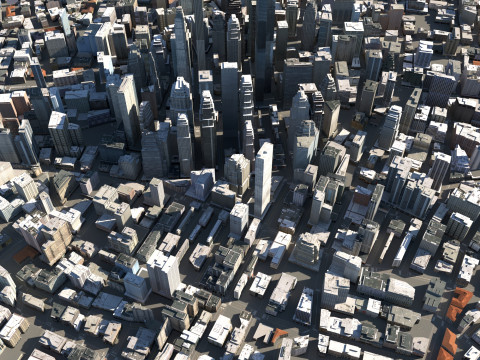 City 120 3D Model