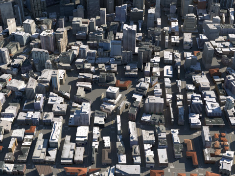 City 120 3D 模型