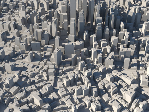 City 120 3D 模型