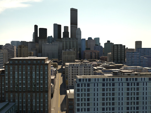 City 121 Modello 3D