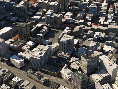 City 121 3D 模型