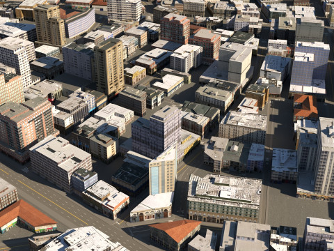 City 121 3D 模型