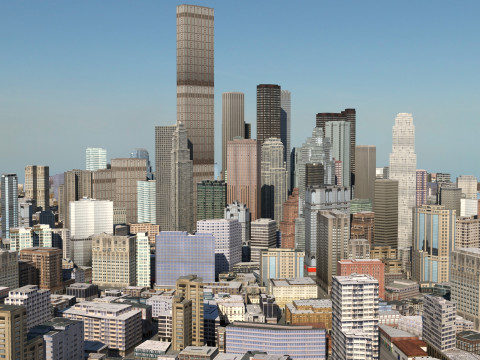City 121 3D 模型