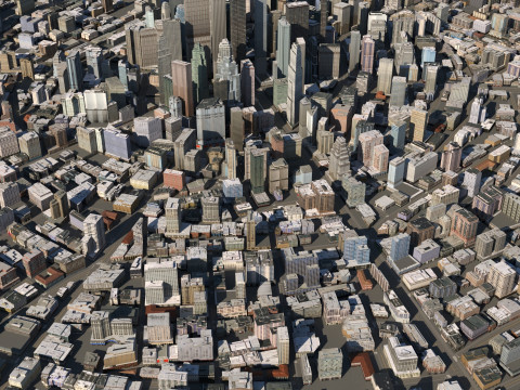 City 121 3D 模型