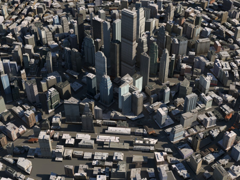 City 121 3D 模型