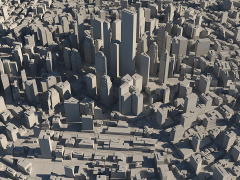 City 121 3D 模型