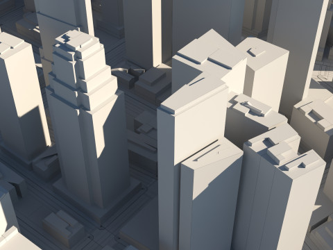 City 121 3D 模型