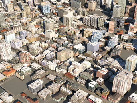 City 122 3Dモデル