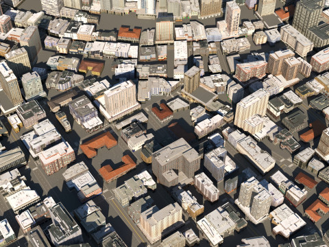 City 122 3Dモデル