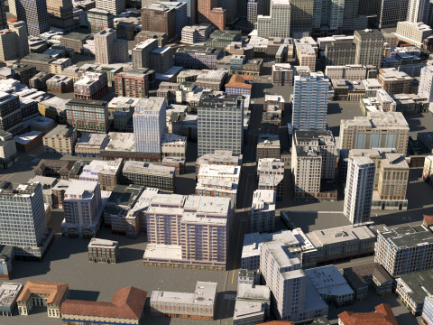 City 122 3Dモデル