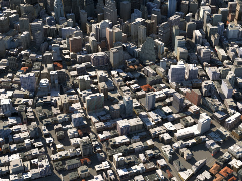 City 122 3Dモデル