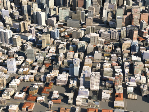 City 122 3Dモデル